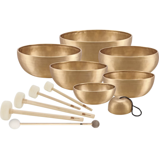 Meinl Tibetian Singing Bowls 7 Piece Chakra Set